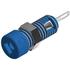 SKS Kontakttechnik. Conn Binding Post SKT 1 POS Solder ST Panel Mount 1 Port - MBI 1 BLUE