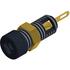 SKS Kontakttechnik. 2 mm Diameter Miniature Socket, Insulated - MBI 1 BLACK AU