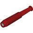 SKS Kontakttechnik. Conn Coupler SKT 1 POS Solder ST Cable Mount 1 Port - MKU 1 RED