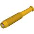SKS Kontakttechnik. 2 mm Diameter Miniature Coupling, Insulated - MKU 1 YELLOW