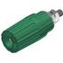 SKS Kontakttechnik. Conn Binding Post SKT 1 POS Screw ST Panel Mount 1 Port - PKI 100 GREEN