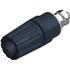 SKS Kontakttechnik. Conn Binding Post SKT 1 POS Screw ST Panel Mount 1 Port - PKI 110 BLACK