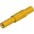 SKS Kontakttechnik. Conn Banana Plug PL 1 POS Screw ST 1 Port - LAS S G YELLOW