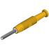 SKS Kontakttechnik. Conn Banana PL 1 POS Solder ST Cable Mount 1 Port - MST 3 YELLOW