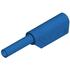 SKS Kontakttechnik. Conn Banana Plug PIN 1 POS Solder ST Cable Mount 1 Port - MST S WS 30 AU BLUE