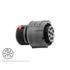 Souriau. Connector Accessories Unsealed Plug Housing 9 POS For Female Contacts Thermoplastic - CL1F2100