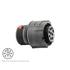Souriau. Connector Accessories Housing Straight Thermoplastic Black - CL1F2101
