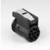 Souriau. Connector Accessories Housing Straight Thermoplastic Black - MBG12P-1