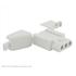 Souriau. Conn Rectangular F 3 POS ST Cable Mount - SMS3RDH3