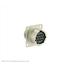 Souriau. Conn Circular SKT 10 POS Crimp ST Wall Mount 10 Terminal 1 Port - UT0W01210SH6
