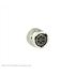 Souriau. Conn Circular SKT 6 POS Crimp ST Cable Mount 6 Terminal 1 Port - UT0W6106SH
