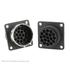 Souriau. Conn Circular PIN 19 POS Crimp ST Wall Mount 19 Terminal 1 Port Bag - UTG01619PH
