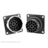 Souriau. Conn Circular PIN 23 POS Crimp ST Wall Mount 23 Terminal 1 Port Bag - UTG01823PH