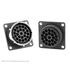 Souriau. Conn Circular SKT 23 POS Crimp ST Wall Mount 23 Terminal 1 Port Bag - UTG01823S