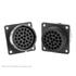 Souriau. Conn Circular SKT 28 POS Crimp ST Wall Mount 28 Terminal 1 Port Bag - UTG02028S