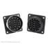 Souriau. Conn Circular SKT 35 POS Crimp ST Wall Mount 35 Terminal 1 Port Bag - UTG02235S