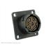 Souriau. Conn Circular SKT 8 POS Crimp ST Flange Mount 8 Terminal 1 Port - UTS0128S
