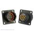 Souriau. Conn Circular PIN 10 POS Solder Cup ST Flange Mount 10 Terminal 1 Port - UTS012E10P