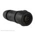 Souriau. Conn CPC PIN 6 POS Crimp ST Cable Mount 6 Terminal 1 Port - UTS6JC10E6P