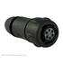 Souriau. Conn Circular SKT 6 POS Crimp ST Cable Mount 6 Terminal 1 Port - UTS6JC10E6S