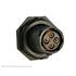 Souriau. Conn Circular SKT 4 POS Crimp ST Jam Nut 4 Terminal 1 Port - UTS7104S