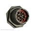 Souriau. Conn Circular PIN 12 POS Crimp ST Jam Nut 12 Terminal 1 Port - UTS71412P