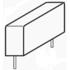 TDK ELECTRONICS. Cap Film Suppression X2 2.2uF 305VAC PET 10% (31.5 X 18 X 27.5mm) Radial 27.5mm 105C Automotive Bulk - B32934B3225K000