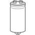 TDK ELECTRONICS. Cap Aluminum Lytic 4700uF 450V 20% (76.9 X 118.2mm) Screw Terminal 0.023 Ohm 14400mA 5000h 85C Bulk - B43484A5478M000