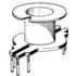 TDK ELECTRONICS. Ferrite Accessories Coil Former Black Plastic - B65816N1011D001