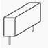 TDK ELECTRONICS. Cap Film 22uF 100V PET 5% (31.5 X 14 X 24.5mm) Radial Wound 27.5mm 125C Automotive Bulk - B32524Q1226J003
