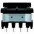 TDK ELECTRONICS. Ferrite Accessories Coil Former Black Polyterephthalate - B66368B1020T001