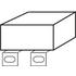 TDK ELECTRONICS. Cap Film 1uF 1250V PP 10% (42 X 28 X 37mm) Screw Mount Plastic Can 0.006 Ohm 100C Automotive Bulk - B32656S7105K577