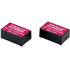 Traco Power. Module DC-DC 12VIN 2-OUT 12V/-12V 0.25A/-0.25A 6W 6-Pin DIP Module - THB 6-1222