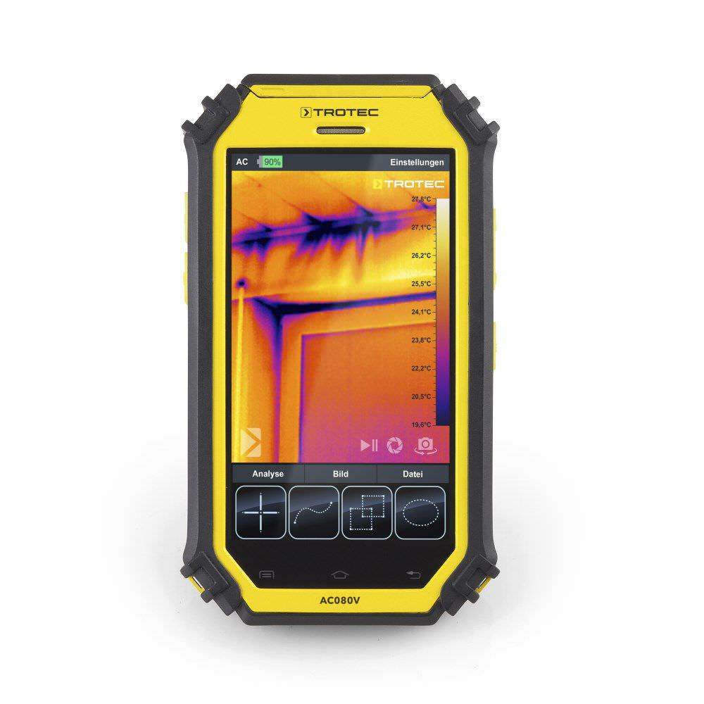 Камера изображение в тепловых лучах матрица фокальной плоскости инфракрасная формат планшета AC080V Trotec GmbH & Co. KG