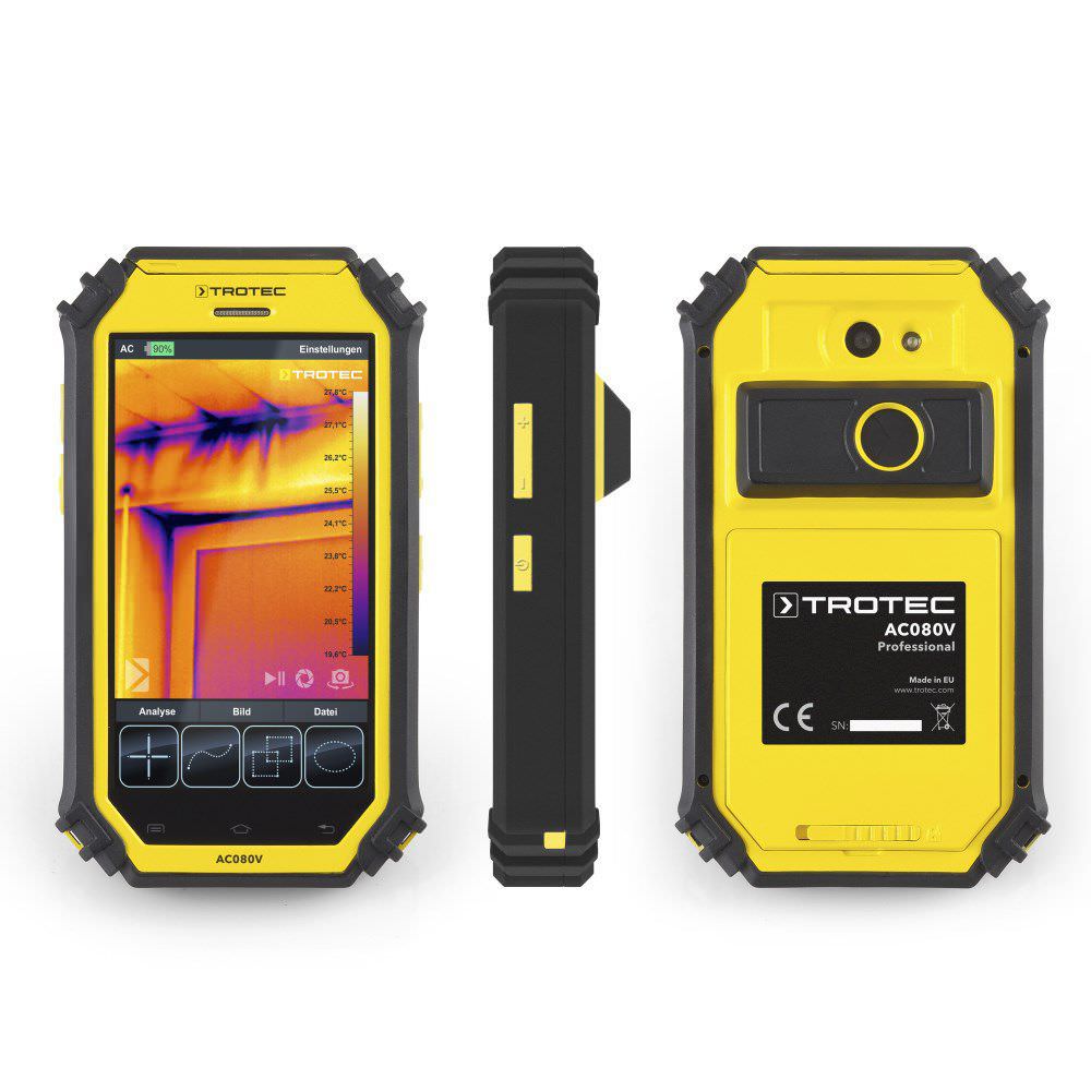 Камера изображение в тепловых лучах матрица фокальной плоскости инфракрасная формат планшета AC080V Trotec GmbH & Co. KG