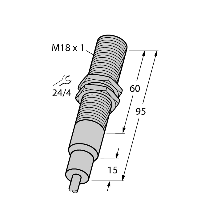 Turck. Индуктивный датчикс расширенным диапазоном температуры - BI5-EM18-AP6/S907 - 4617425