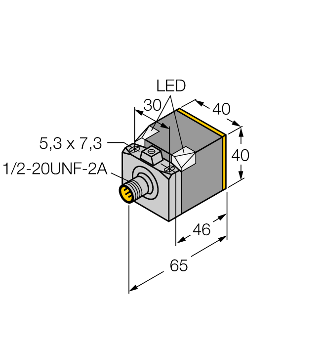 Turck. Индуктивный датчик - BI15U-CK40-ADZ30X2-B3131 - 4280030