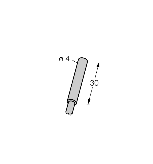 Turck. Индуктивный датчик - BI1-EH04-Y1 - 1003040