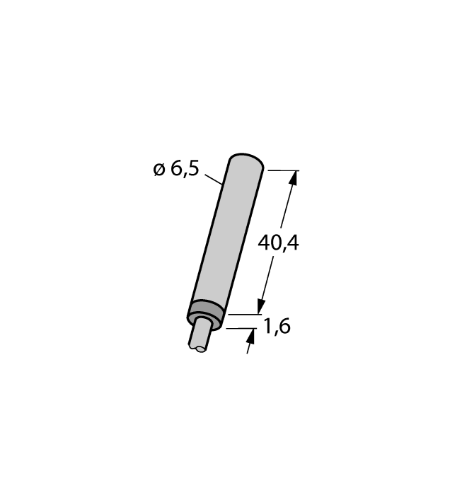 Turck. Индуктивный датчикс аналоговым выходом - BI1,5-EH6,5-LU - 1533002