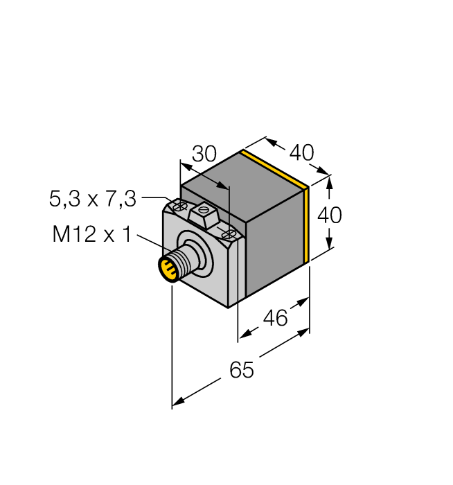 Turck. Индуктивный датчикс аналоговым выходом - BI15-CK40-LIU-H1141 - 1537800
