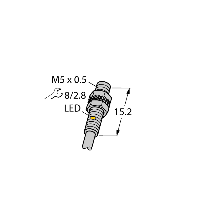 Turck. Индуктивный датчик - BI1-EG05K-AP6X - 4609765