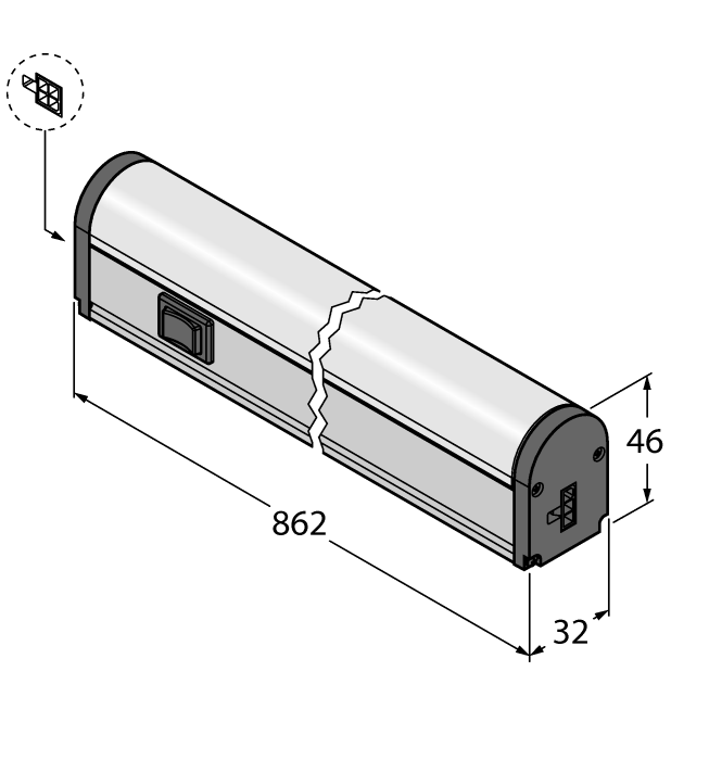 Turck. подсветка рабочего месталинейная подсветка - WLB32ZC850PBQMEF - 3089951