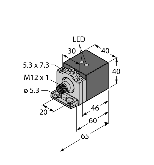 Turck. Индуктивный датчикс покрытием WeldGuard™ - BI20U-CA40-AP6X2-H1141/S1590W/BS2.1