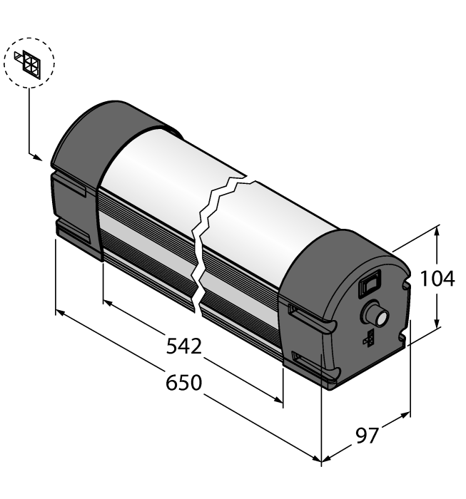 Turck. подсветка рабочего местаДинейная подсветка - WLB92ZC550PBQM - 3093261
