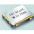 TXC Corporation. Oscillator XO 0.032768MHz ±25ppm 15pF CMOS 55% 3.3V 4-Pin CSMD 7WZ-32.768KBD-T