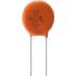 Vishay. Cap Ceramic Single Suppression X1/Y1 10pF 400VAC/500VAC C0G 10% (8.4 X 5mm) Radial Disc 9.5mm 125C Bulk 440LQ10-R