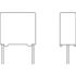 Vishay. Cap Film Suppression X2 0.015uF 310VAC PP 20% (12.5 X 4 X 10mm) Radial Plastic Rectangular Can 10mm 110C Automotive Loose BFC233921153