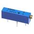 M43P205KB40 Vishay Res Cermet Trimmer 2M Ohm 10% 0.08W 15(Elec)/18(Mech)Turns 2.5mm (19 X 4.8 X 6.4mm) Pin Thru-Hole Box