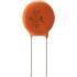 Vishay. Cap Ceramic Single Suppression X1/Y1 0.01uF 400VAC/500VAC Y5U 20% (21.6 X 5.8mm) Radial Disc 9.5mm 125C Bulk 440LS10-R