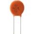 Vishay. Cap Ceramic Single Suppression X1/Y1 330pF 400VAC/500VAC X7R 10% (8.4 X 5.7mm) Radial Disc 9.5mm 125C Bulk/T/R 440LT33-R